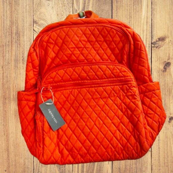 Vera Bradley Bancroft Backpack- Koi orange - Picture 1 of 6